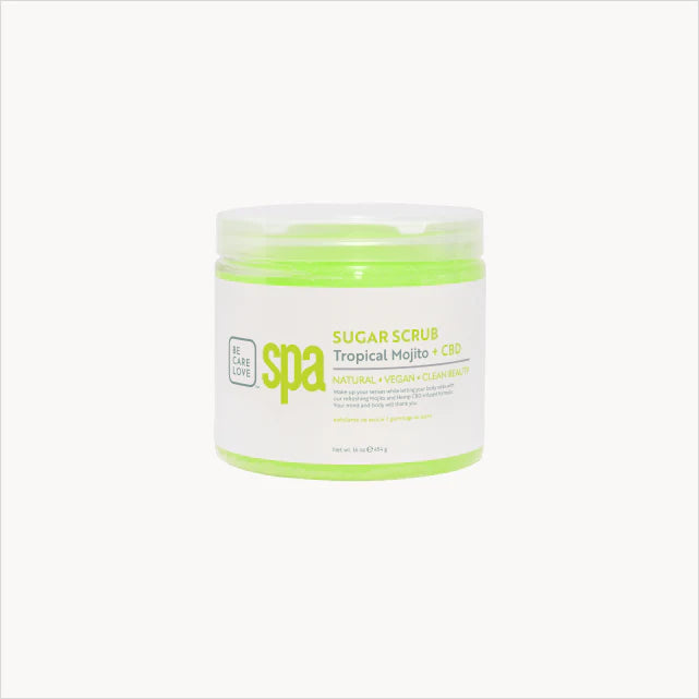 Tropical Mojito Mint + CBD Sugar Scrub
